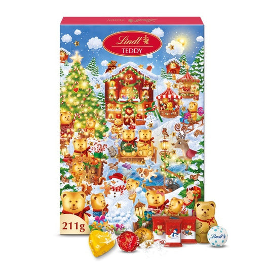 Calendrier de l'Avent TEDDY - Lindt 211g