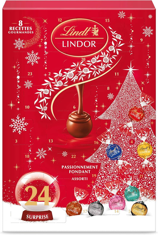 Calendrier de l'Avent LINDOR - Lindt 312g